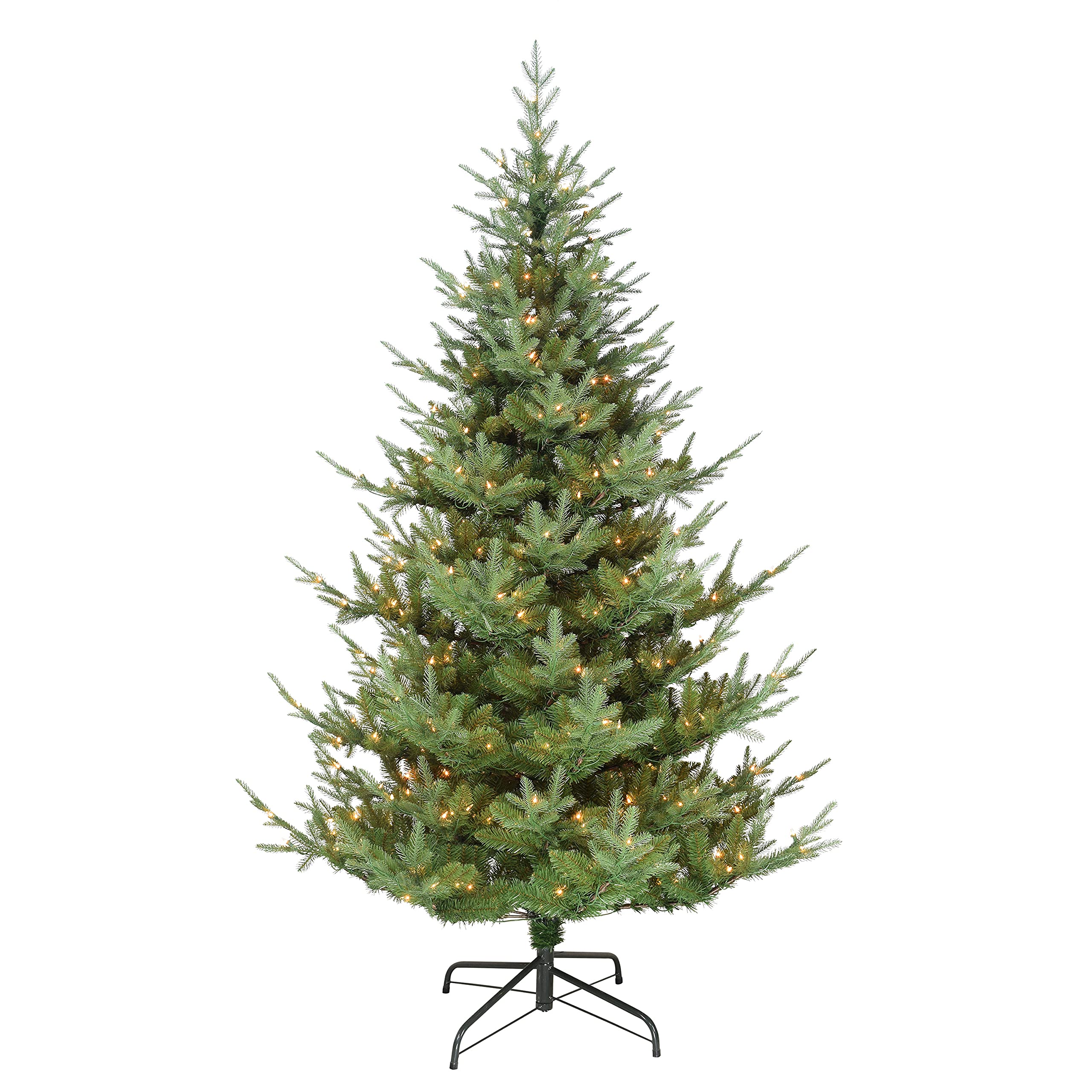 Amazon.com: Puleo International Pre-Lit 7.5' Hillside Spruce